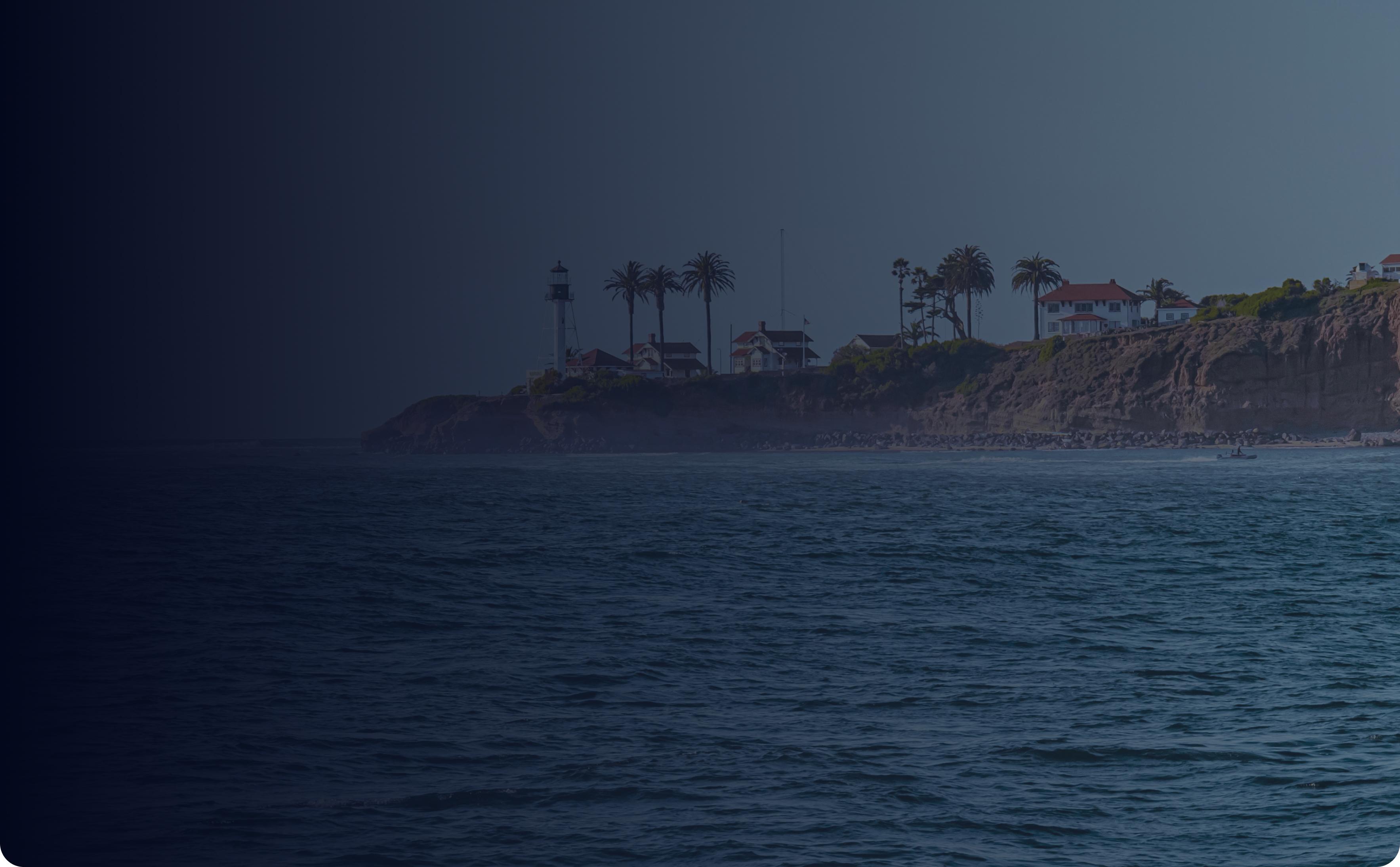 California coast scenery near Seaport Funding Group